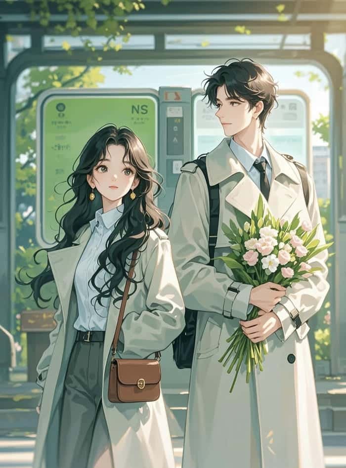 Ảnh anime ánh sáng đẹp anime cặp đôi