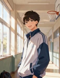 Ảnh anime nam ánh nhìn sâu