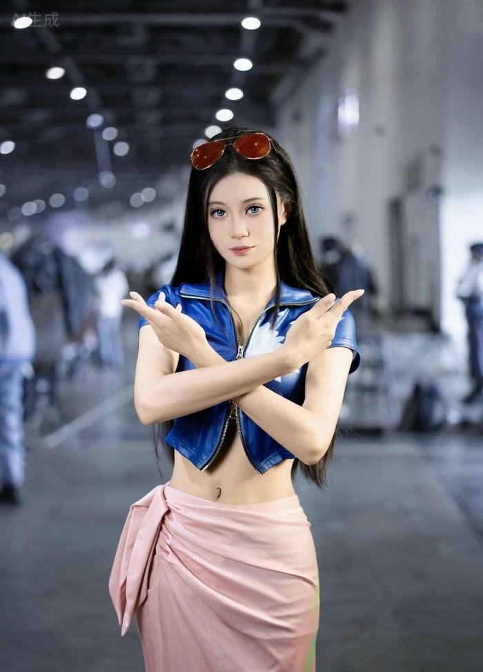 Ảnh cosplay Robin khoe ngoại hình sang chảnh và kiểm soát