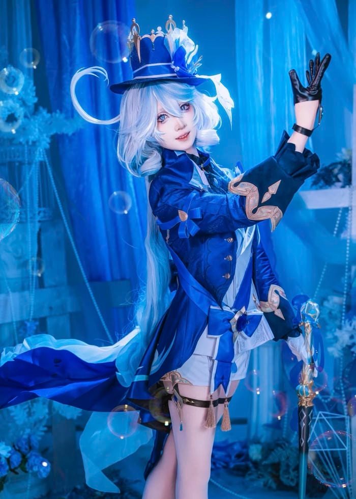 Ảnh furina cosplay đem lại sự duyên dáng khó bỏ qua