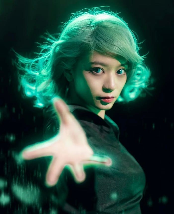 Ảnh tatsumaki cosplay thể hiện diện mạo cá tính rõ ràng