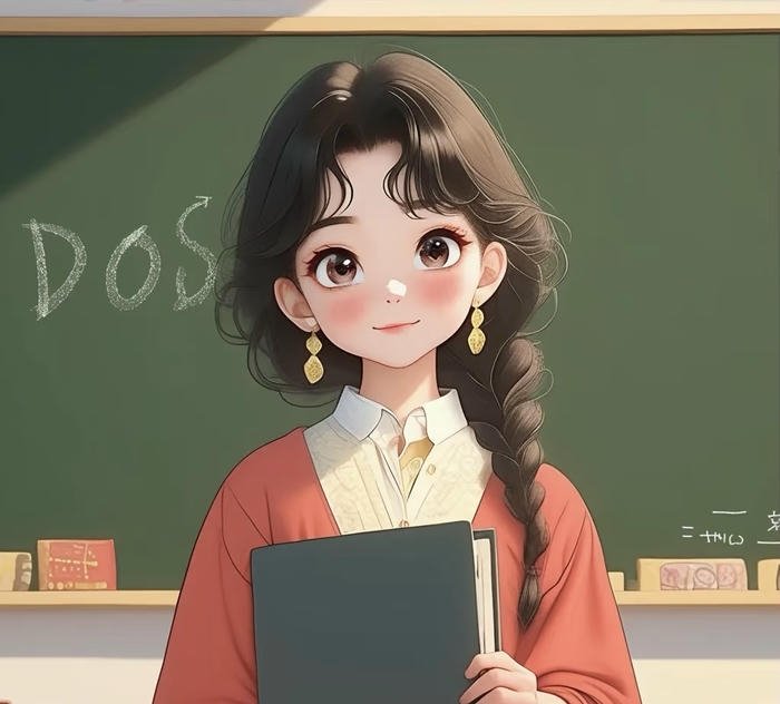 Bức ảnh anime cô giáo trẻ trung