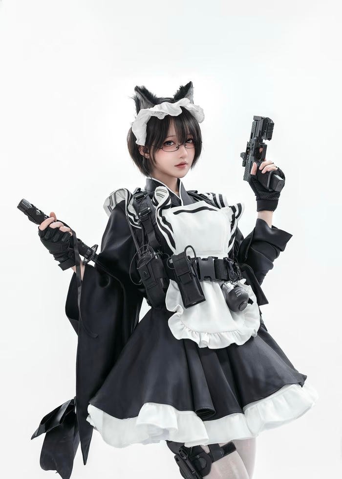 Hình ảnh cosplay anime nữ ghi lại vẻ ngoài cuốn mắt