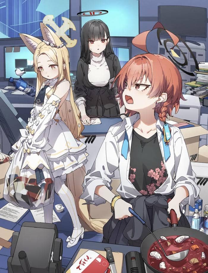 Hình ảnh nhóm anime sinh động