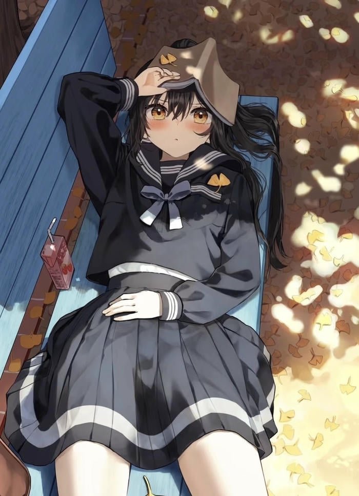 Hình anime nữ nghệ thuật tinh tế hình nền anime nữ