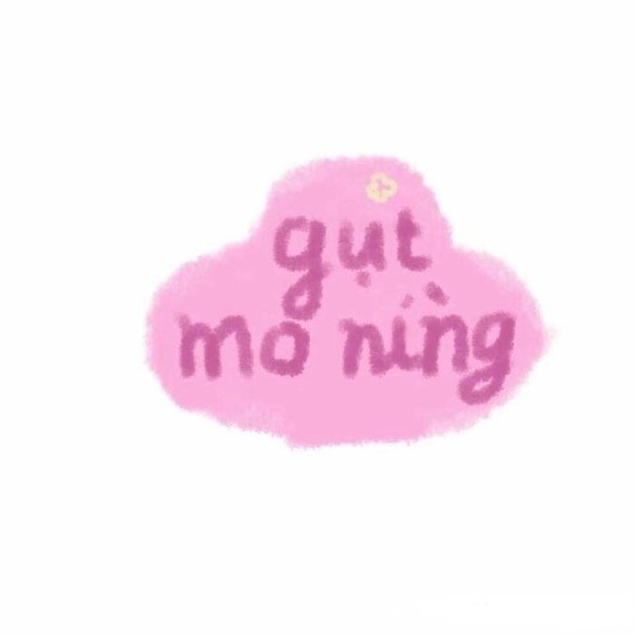 Sticker chữ mang câu nói ngắn gọn dễ hiểu