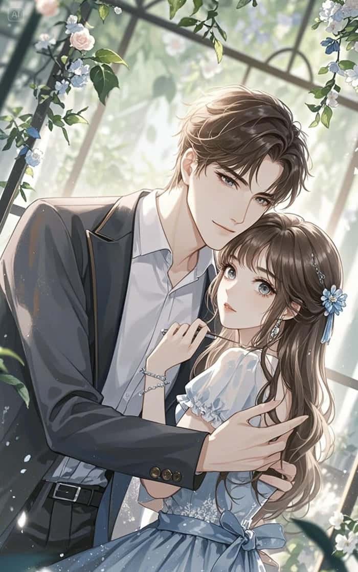 ảnh anime cặp đôi ấm áp