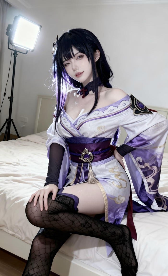 ảnh chân dung gái xinh cosplay nhân vật anime