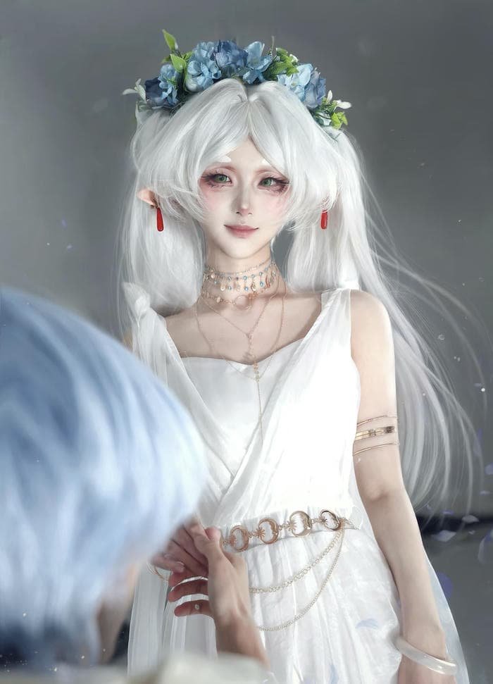 ảnh cosplay frieren sắc nét