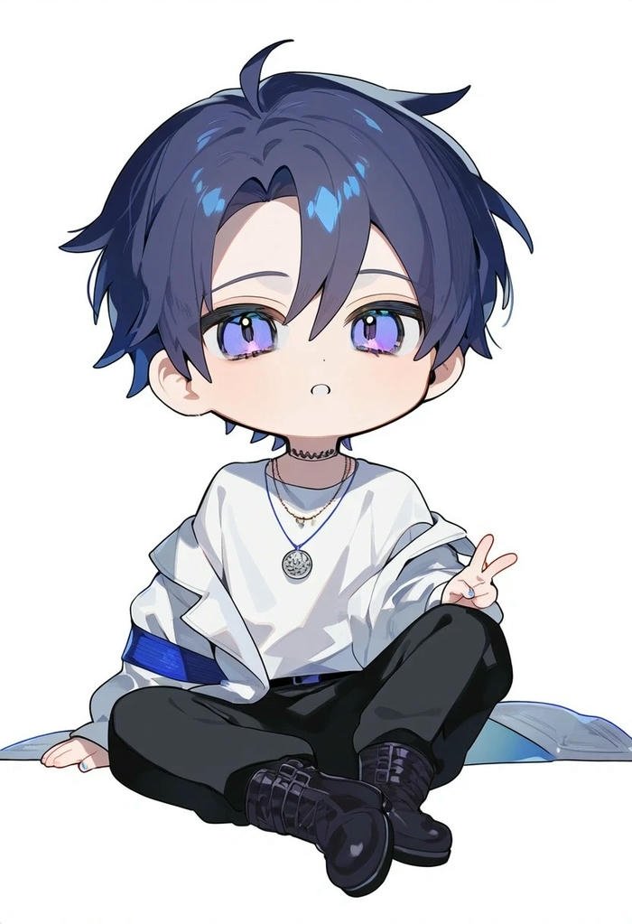 ảnh nam chibi lạnh lùng chất