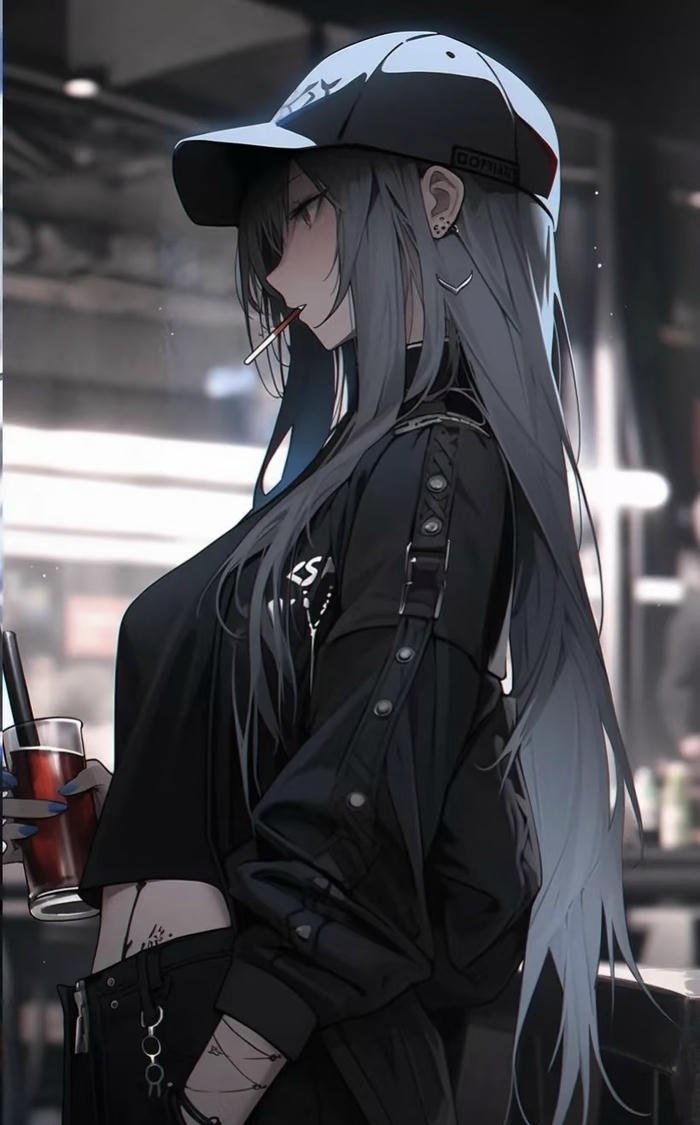 anime girl lạnh lùng cá tính phong cách riêng