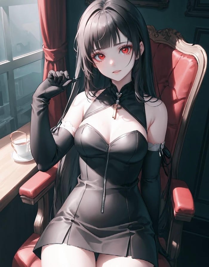 anime girl lạnh lùng cá tính phong riêng