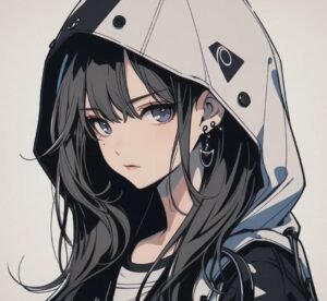bức ảnh anime girl lạnh lùng cá tính cool