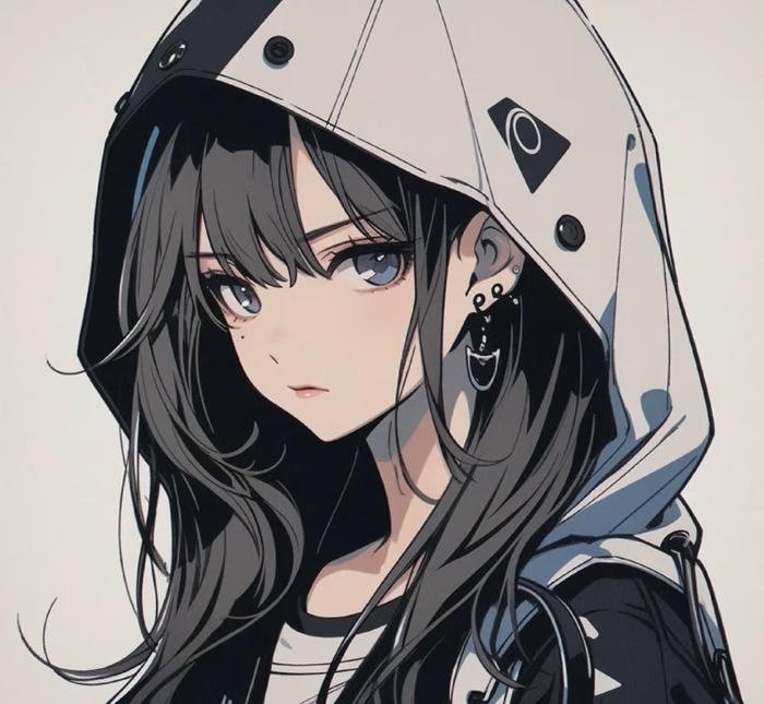 bức ảnh anime girl lạnh lùng cá tính cool