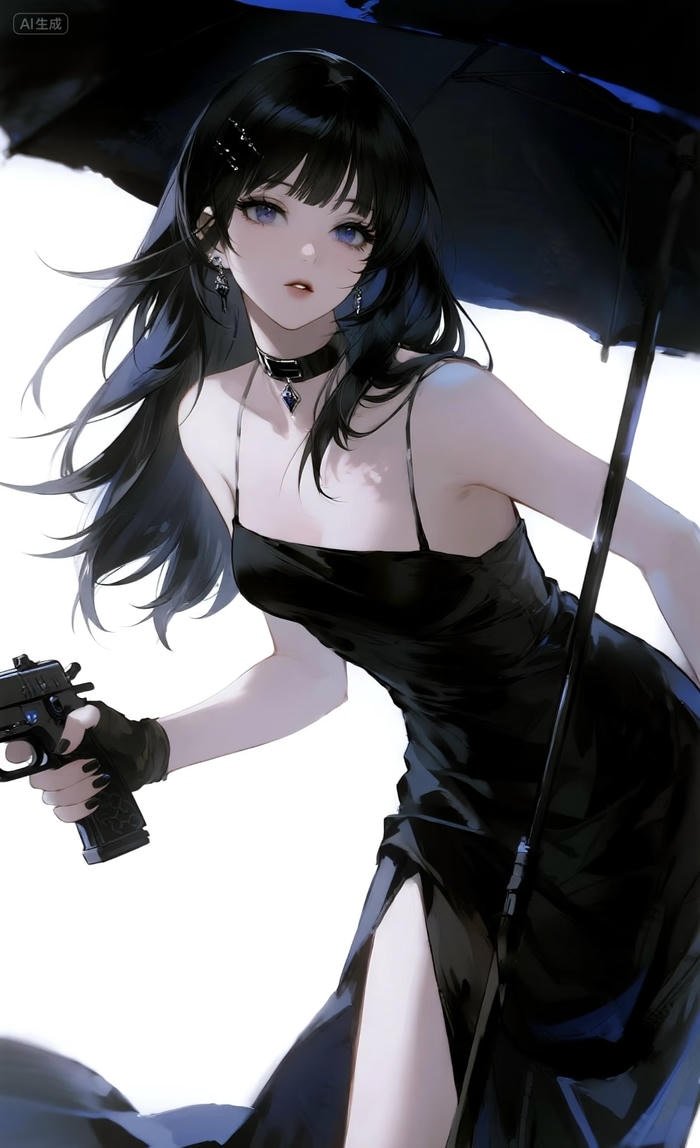 bức ảnh anime girl lạnh lùng cá tính mạnh