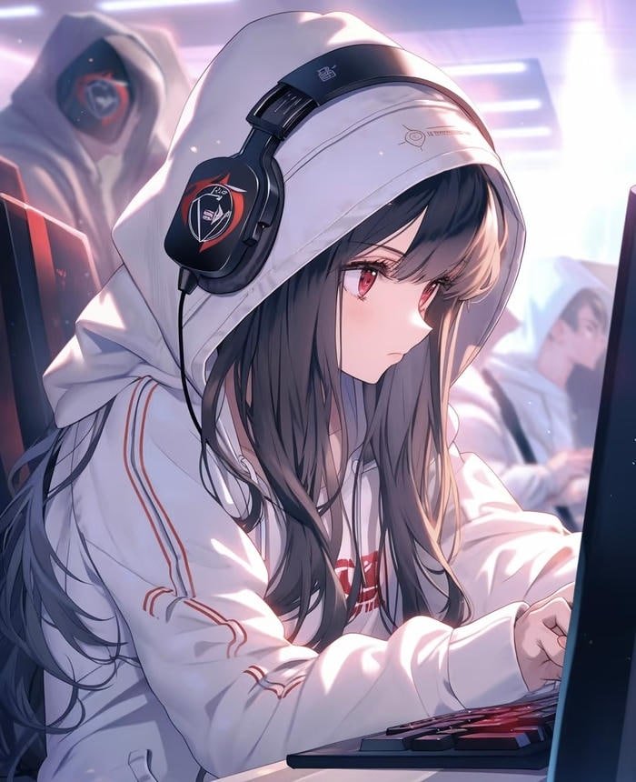 bức ảnh anime girl lạnh lùng cá tính(1)