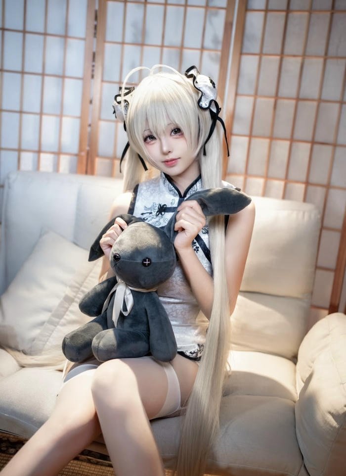 bức ảnh gái xinh cosplay nhân vật anime phong cách riêng