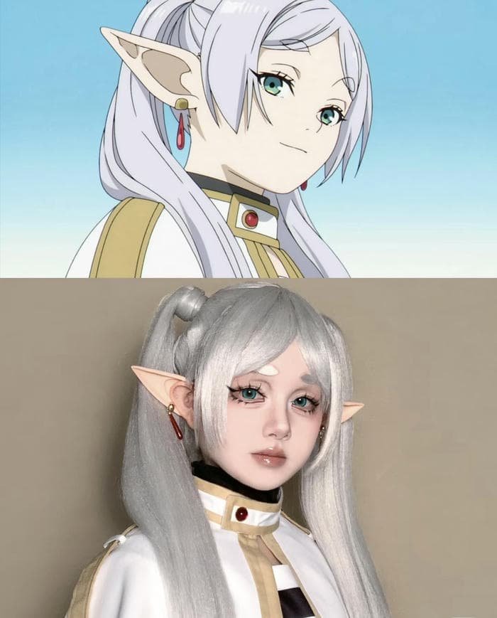 cosplay frieren phong cách anime