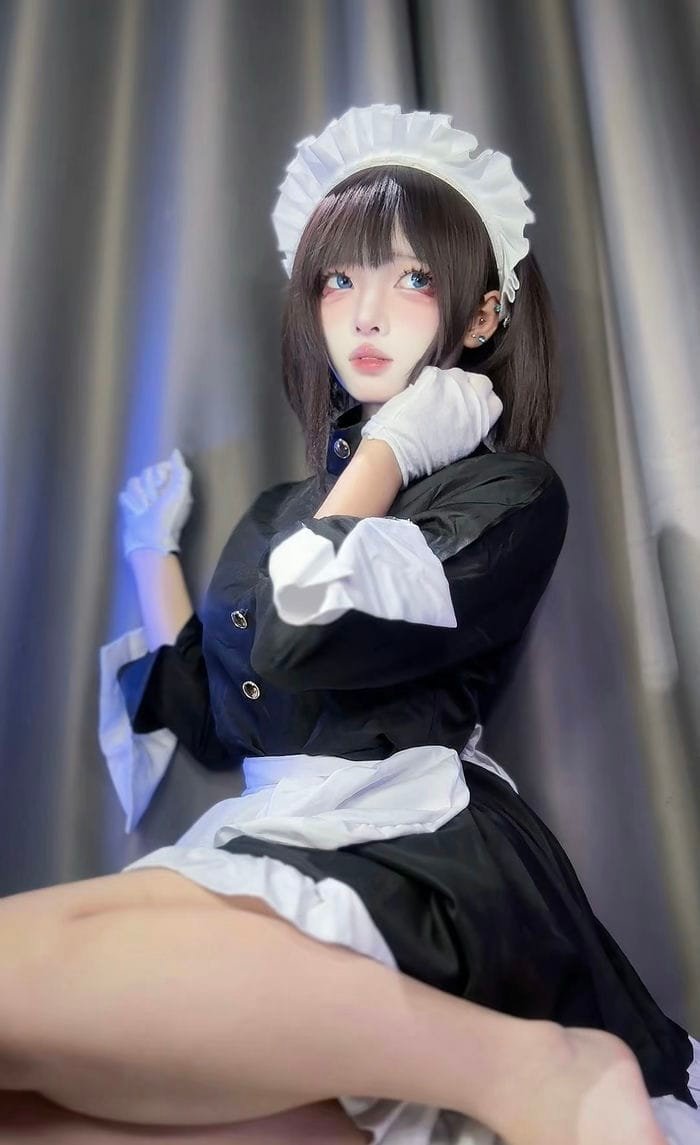 cosplay hầu gái chất