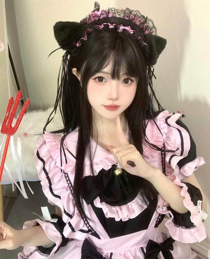 cosplay hầu gái chuyên nghiệp