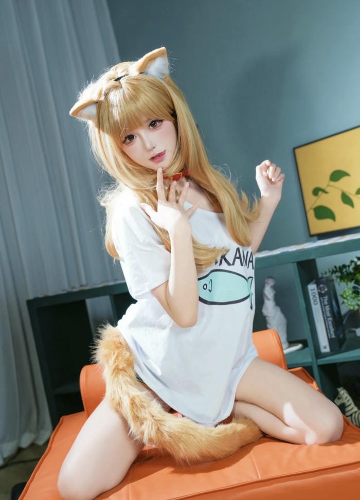 cosplayer phong cách mèo cute