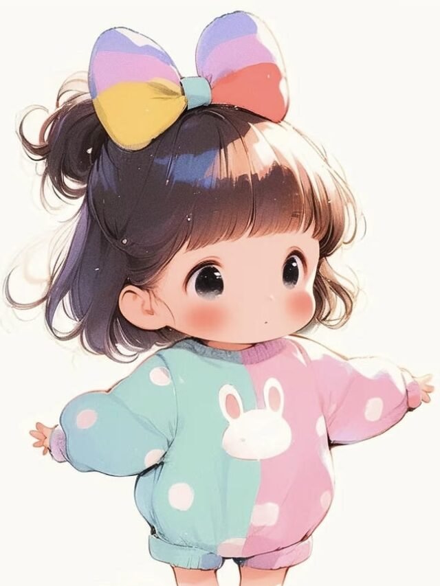 Bộ sưu tập 126+ hình em bé chibi cực dễ thương và đáng yêu