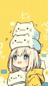 cute hình nền chibi mini