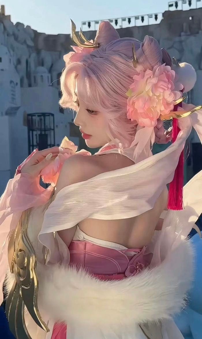 gái dễ thương cosplay