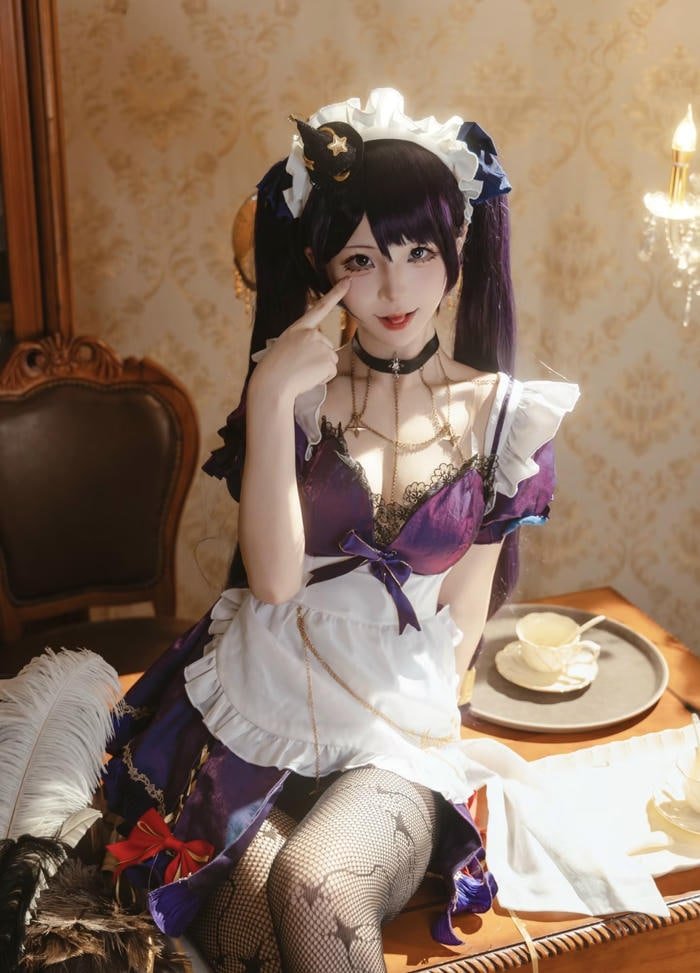 gái xinh cosplay nhân vật anime dễ thương