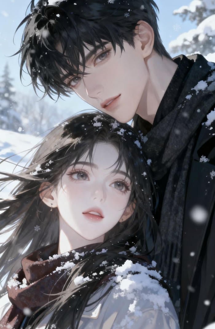 hình ảnh anime cặp đôi dễ thương