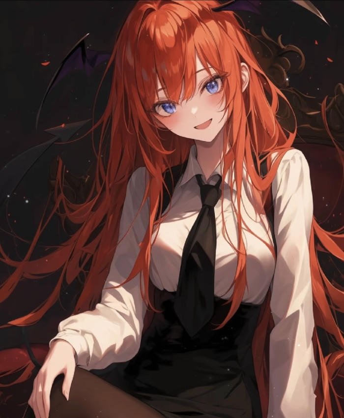 hình ảnh anime girl lạnh lùng cá tính chất