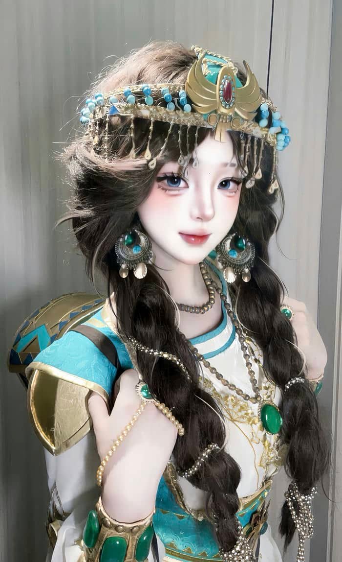 hình ảnh cosplay Mitsuri nghệ thuật