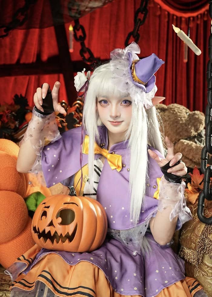 hình ảnh cosplay halloween hiện đại