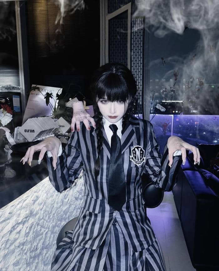 hình ảnh cosplay halloween ngầu