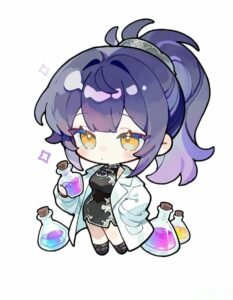 hình ảnh nữ chibi cute vui nhộn