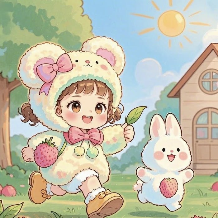 hình avatar cute tươi sáng vui nhộn