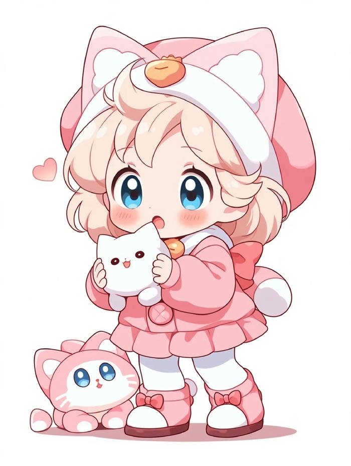 hình nữ chibi dễ thương chibi hóa