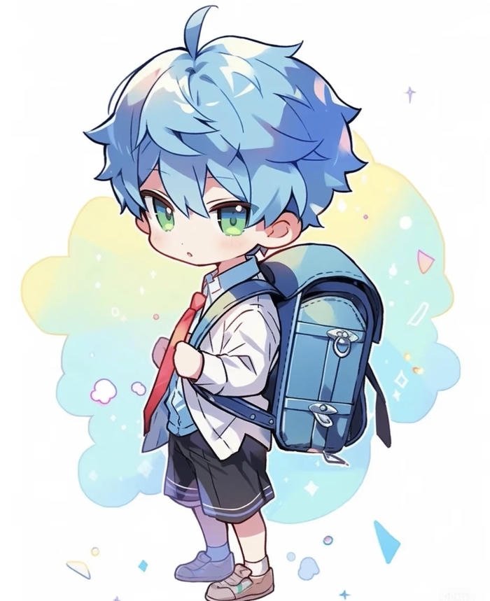 hồn nhiên ảnh học sinh chibi ngây thơ