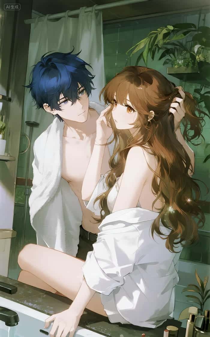 không khí lãng mạn của anime cặp đôi