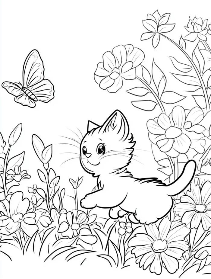 mèo hoạt hình đáng yêu tập tô