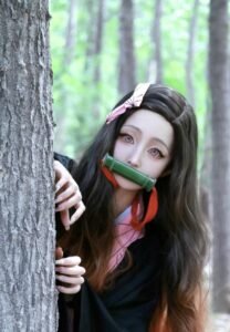 những ảnh cosplay Nezuko đẹp mắt