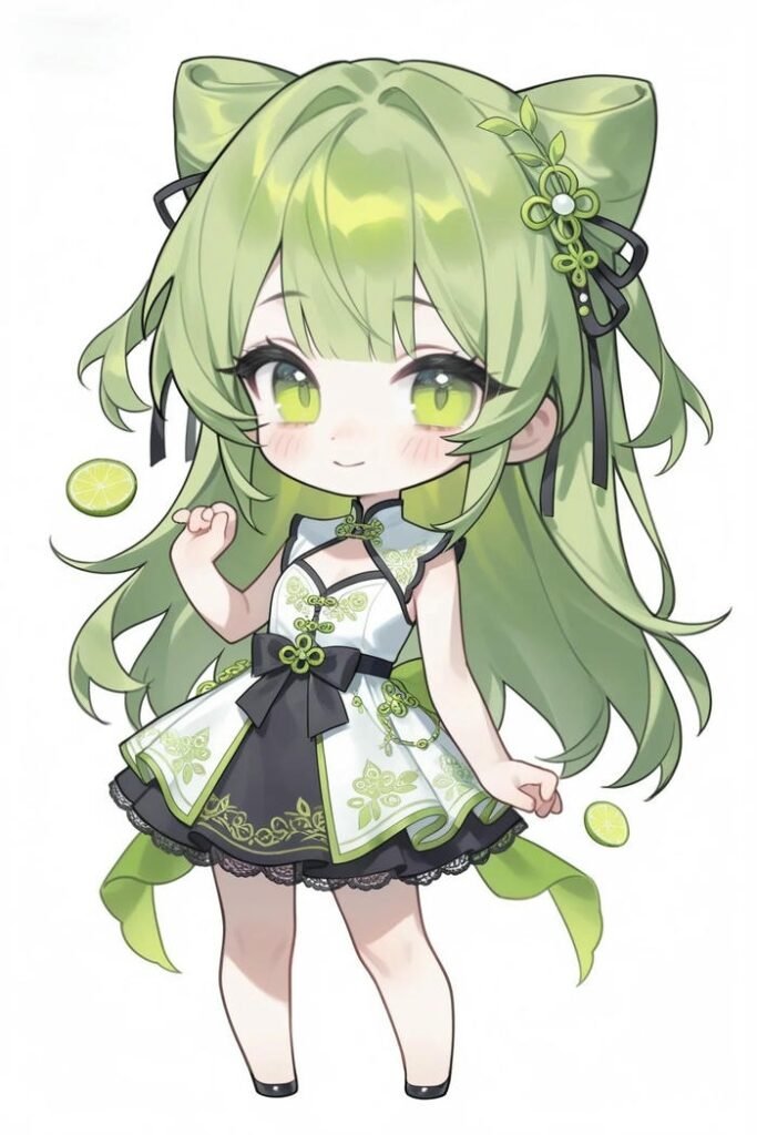 nữ anime ảnh chibi đáng yêu