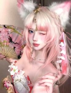 nữ sinh cosplay xinh