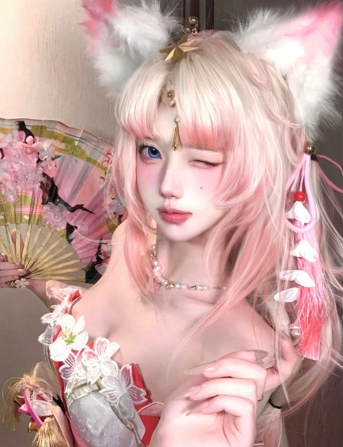 nữ sinh cosplay xinh