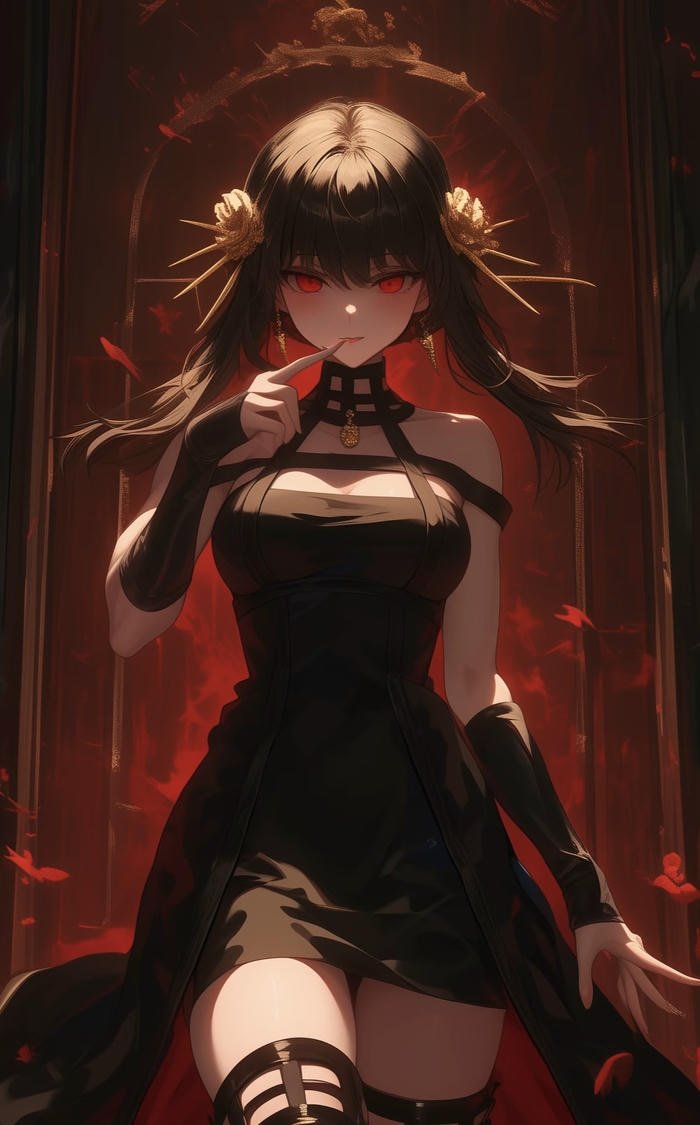 tấm ảnh anime girl lạnh lùng cá tính ấn tượng