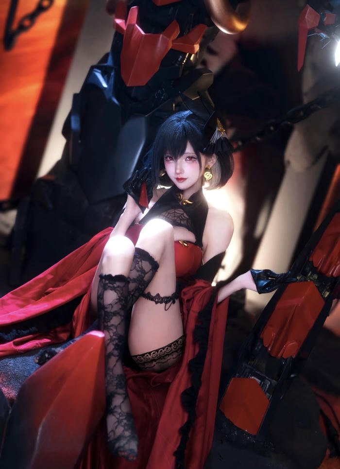 tấm ảnh gái xinh cosplay nhân vật anime phong cách ngầu