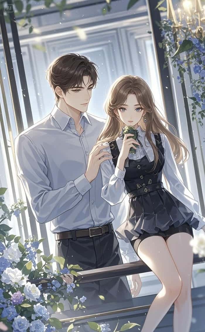 tấm hình tình tứ ảnh anime cặp đôi đầy cảm xúc