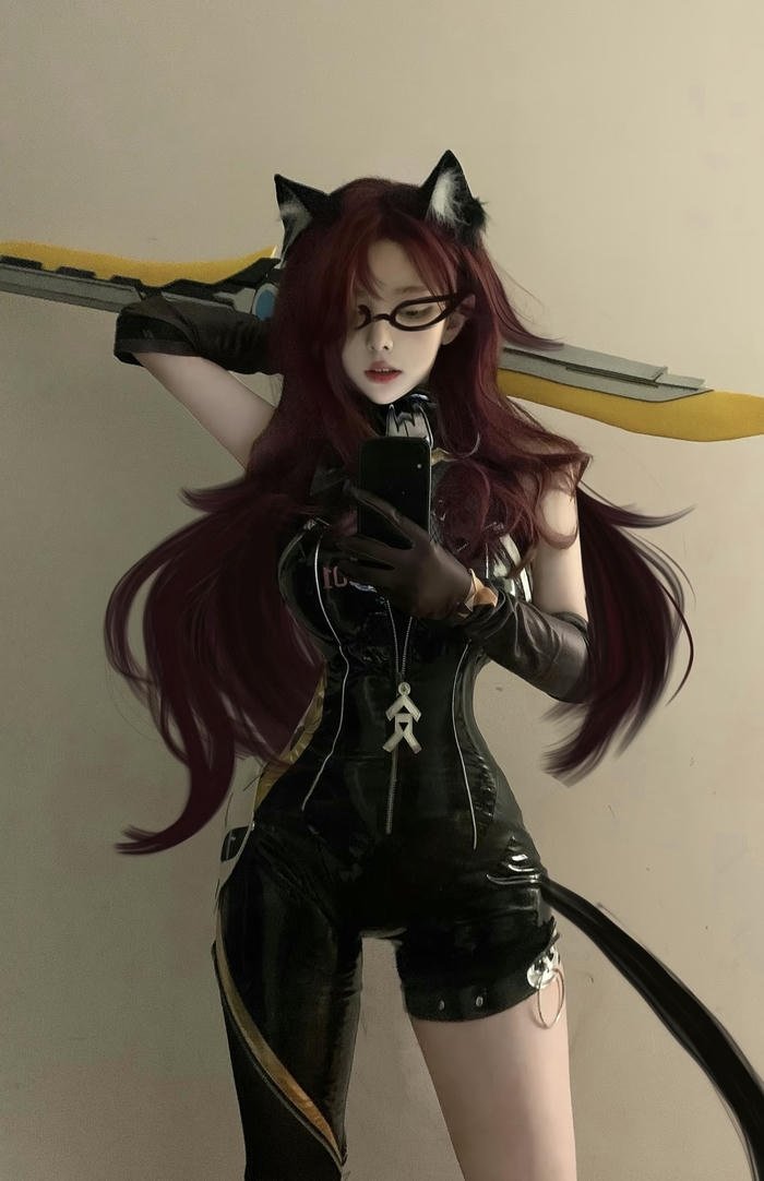 tạo hình cat girl quyến rũ