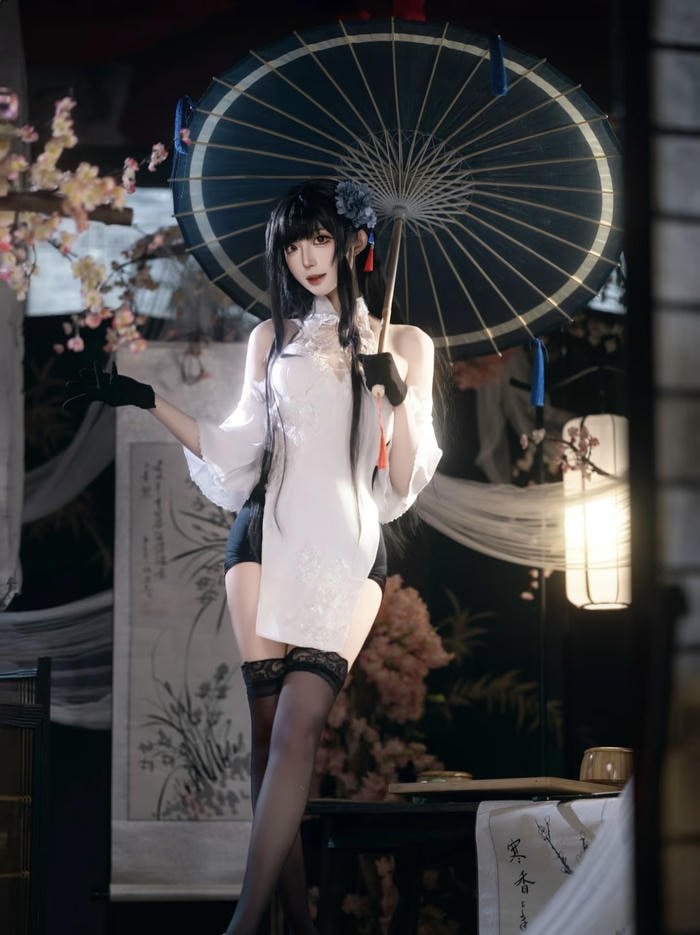 thần thái tự tin gái xinh cosplay nhân vật anime