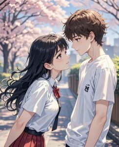 tình yêu học trò avatar đôi anime